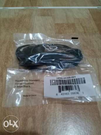 Blackberry Headset
