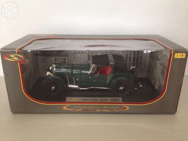 Diecast Car 1934 Aston Martin Mark II