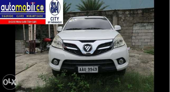 2014 Foton Thunder 4×2 Manual Diesel – Automobilico SM City BF A