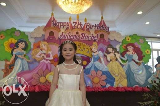 Disney Princess Themed Birthday Party Package