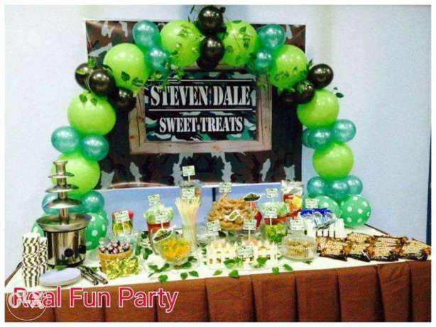 Military Soldier Theme Promo Party Package