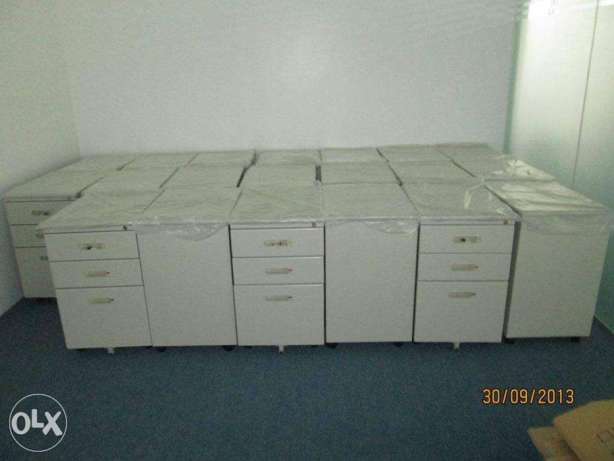 3 Drawer centralize key lock steel cabinet-office partition-chairs