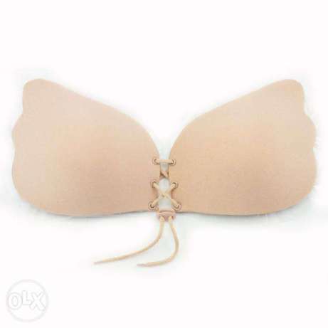 Women Push up Self Adhesive Backless Strapless Bra Strap less Silicone