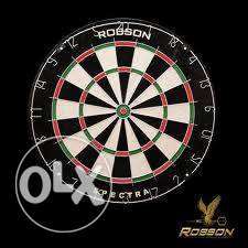 Dartboard ROBSON SET with Cabinet FREE 6PINS Free Shipping