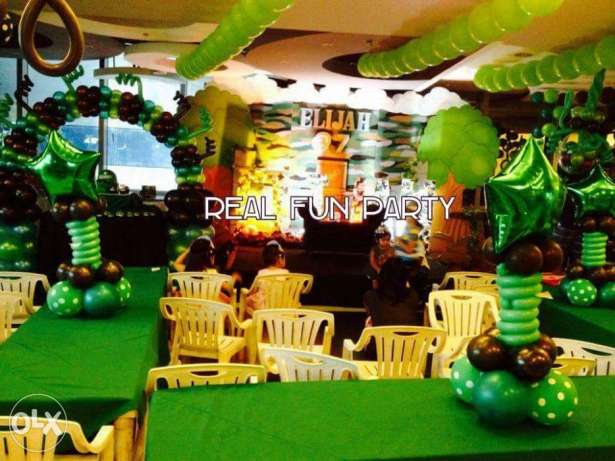 Military Soldier Theme Promo Party Package