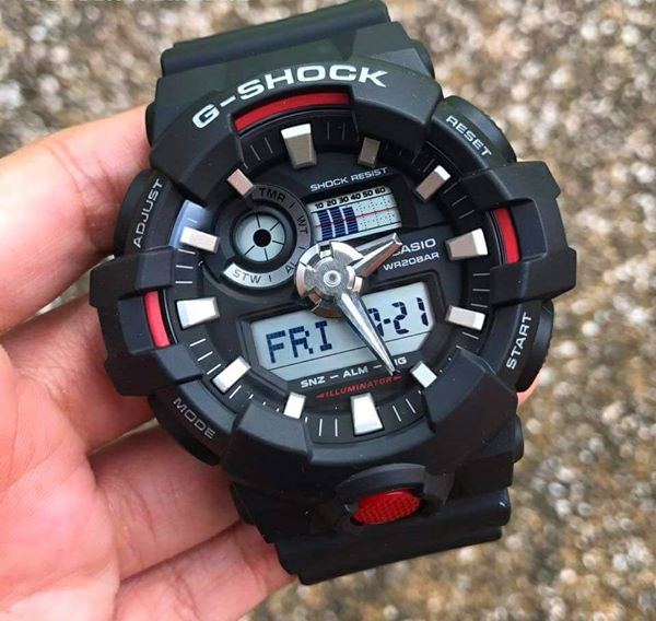 G-SHOCK BLACK RED (Japan OEM)