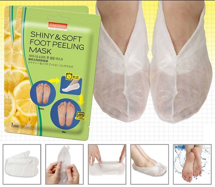 PureDerm Foot Peeling Mask